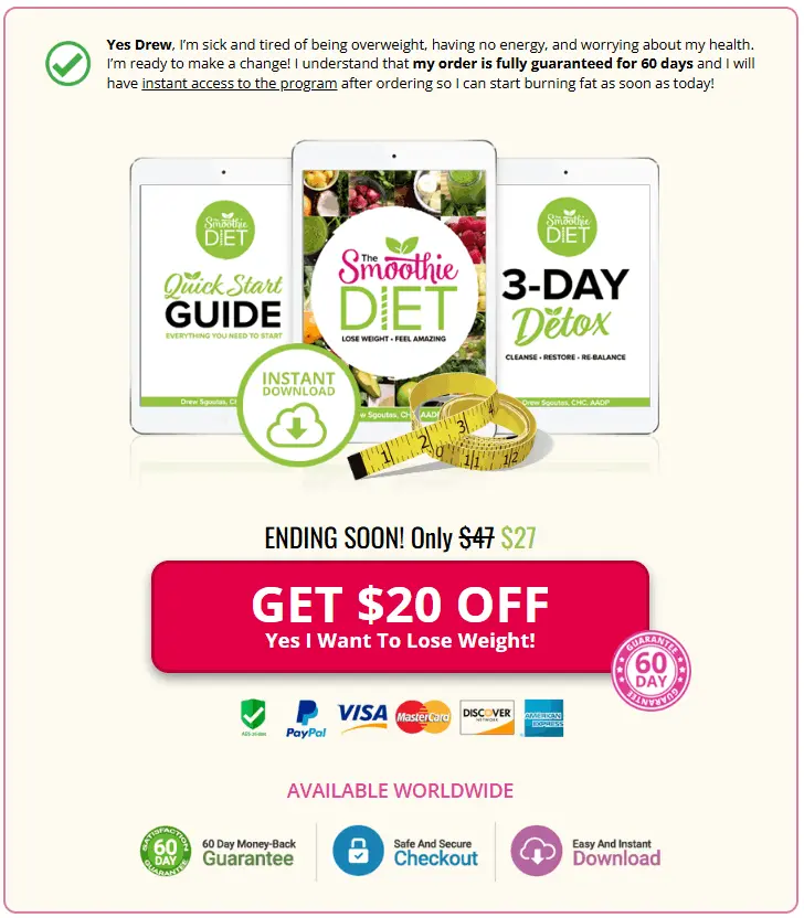 The Smoothie Diet Price 1